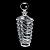 GARRAFA TÉRMICA DE PLÁSTICO BASIC PRETA 300ML - LYOR - Imagem 1