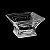 GARRAFA PARA WHISKY DE VIDRO DUBLIN 900ML - LYOR - Imagem 3