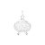 ESPÁTULA DE AÇO INOX ÓPERA CHAMPANHE/BRANCA 26,5CM - LYOR - Imagem 1
