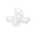 CONJUNTO DE 50 UNIDADES DE PAPEL MANTEIGA ESTAMPADO HEART 24,5CM X 21CM - LYOR - Imagem 1