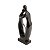CONJUNTO 6 FACAS DE CHURRASCO DE AÇO INOX BAMBU ELEGANT CHAMPANHE 22,3CM - LYOR - Imagem 3