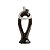 CONJUNTO 6 COLHERES DE CHÁ DE AÇO INOX BAMBU ELEGANT CHAMPANHE 12,5CM - LYOR - Imagem 2