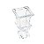 BOWL DE VIDRO WAVE 14CM X 3,5CM - LYOR - Imagem 2