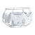 BOLSA TÉRMICA DE POLIÉSTER EASY LIFE PRETA 25CM X 15CM X 29CM - LYOR - Imagem 2