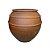 VASO VIETNAMITA DE CERAMICA IMPORTADO LISBOA BLACK CLAY D92XA82CM - Imagem 2