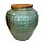 VASO CERAMICA IMPORTADO INGLATERRA RUSTICO DE VERDE EXTRA D75XA85CM - Imagem 2
