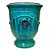 VASO VIETNAMITA DE CERAMICA IMPORTADO FRANCA AQUA D60XA64CM - Imagem 1