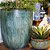 VASO VIETNAMITA DE CERAMICA IMPORTADO PARIS EXTRA MUSGO D66XA79CM - Imagem 3