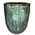 VASO VIETNAMITA DE CERAMICA IMPORTADO PARIS EXTRA MUSGO D66XA79CM - Imagem 2