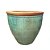 VASO PREMIUM CERAMICA IMPORTADO MARROCOS VERDE D82XA68CM - Imagem 1