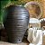 VASO PARA FONTE VIETNAMITA CERAMICA IMPORTADO PEQUIM GRAFITE D64XA86CM - Imagem 4