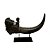 ESCULTURA CAVALEIRO EM CHIFRE DE BUFALO L10XA38CM - Imagem 2
