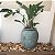 VASO VIETNAMITA DE CERAMICA IMPORTADO BANGKOK MUSGO D65XA87CM - Imagem 2