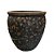 VASO VIETNAMITA DE CERAMICA IMPORTADO ARGELIA ATLANTIS MESCLADO D65XA65CM - Imagem 2