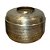 CACHEPOT PURI EM ALPACA ENVELHECIDA IMPORTADO INDIA D62XA46CM - Imagem 1