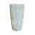 VASO VIETNAMITA DE CERAMICA IMPORTADO SINGAPURA ATLANTIS D40XA70CM - Imagem 2