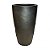 VASO VIETNAMITA DE CERAMICA IMPORTADO SINGAPURA BRONZE D40XA70CM - Imagem 2