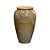 VASO RUSTICO DE CERAMICA IMPORTADO DUBAI CARAMELO D44XA72CM - Imagem 2