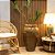 VASO RUSTICO DE CERAMICA IMPORTADO DUBAI CARAMELO D44XA72CM - Imagem 3