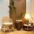 VASO RUSTICO DE CERAMICA IMPORTADO DUBAI MESCLADO AREIA D44XA72CM - Imagem 5