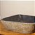CUBA PEDRA VULCANICA NEGRA BALI SQUARE BASE L52XA15XP42CM - Imagem 3