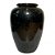 VASO VIETNAMITA DE CERAMICA IMPORTADO TURIM PRETO D47XA65CM - Imagem 1