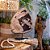 PLACA BALI MADEIRA PETRIFICADA MESCLA COM SUPORTE 40CM - Imagem 3