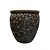 VASO VIETNAMITA DE CERAMICA IMPORTADO ARGELIA ATLANTIS MESCLADO D50XA50CM - Imagem 1