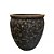 VASO VIETNAMITA DE CERAMICA IMPORTADO ARGELIA ATLANTIS MESCLADO D50XA50CM - Imagem 2
