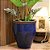 VASO CERAMICA IMPORTADO FIJI RUSTICO DE AZUL D60XA72CM - Imagem 3