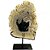 PLACA BALI MADEIRA PETRIFICADA MESCLA CLARA COM SUPORTE 36CM - Imagem 1