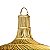 LUMINARIA PENDENTE FIBRA RATTAN IMPORTADA ARACAJU D60XA87CM - Imagem 2
