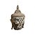 CABECA DE BUDA DECORATIVA EM MADEIRA WHITEWASH A40CM - Imagem 2