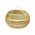 LUMINARIA PENDENTE FIBRA RATTAN IMPORTADA MACEIO D60XA40CM - Imagem 1
