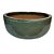 BACIA VIETNAMITA CERAMICA IMPORTADA ITALIA MOSS GREEN D63XA27CM - Imagem 1