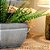 FLOREIRO RUSTICO DE CERAMICA IMPORTADO BRANCO 55X30XA22CM - Imagem 4