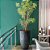 VASO VIETNAMITA DE CERAMICA IMPORTADO HAVANA PRETO D34XA57CM - Imagem 3