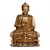 ESCULTURA BUDA MEDITACAO MADEIRA NATURAL ENTALHADA 50CM BALI - Imagem 1