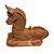 ESCULTURA IMPORTADA BALI CAVALO DECORATIVO EM CERAMICA A45CM - Imagem 2