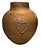 VASO DE BARRO ANTIGO MORINGA CLARA BAHIA D45XA52CM - Imagem 1