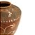 VASO DE BARRO ANTIGO TALHA TERRACOTA DESENHADA BAHIA D35XA50CM - Imagem 3
