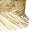 LUMINARIA PENDENTE FIBRA RATTAN IMPORTADA ARACAJU D45XA50CM - Imagem 3