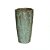 VASO VIETNAMITA DE CERAMICA IMPORTADO MALDIVAS MUSGO D30XA54CM - Imagem 1