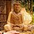 ESCULTURA BUDA MEDITACAO MADEIRA NATURAL ENTALHADA 40CM BALI - Imagem 2