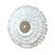 CESTARIA DE PAREDE BALI PLUME BRANCA D70CM - Imagem 2