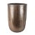VASO VIETNAMITA DE CERAMICA IMPORTADO PARIS BRONZE D34XA50CM - Imagem 1