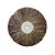 CESTARIA DE PAREDE BALI EM FIBRA NATURAL E BUZIOS BRATAN BEIGE D60CM - Imagem 1