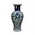 FLOREIRO PORCELANA AZUL E BRANCA BOTANIC D13XA27CM - Imagem 1