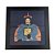 QUADRO IMPERADOR CHINES AZUL COM MOLDURA PRETA 73X73CM - Imagem 1
