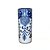 PORTA GUARDA CHUVA PORCELANA RENDA CELESTE AZUL BRANCO D20XA45CM - Imagem 1
